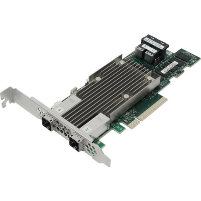 SAS/NVMe RAID контроллер Broadcom Tri-Mode 94xx MegaRAID 9480-8i8e PCI Express